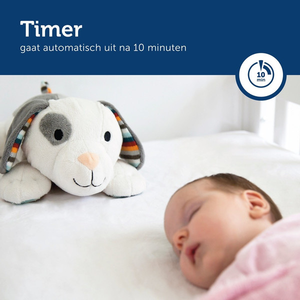 Zazu Dex De Hond Heartbeat Knuffel Met Geluid Za-Dex-01