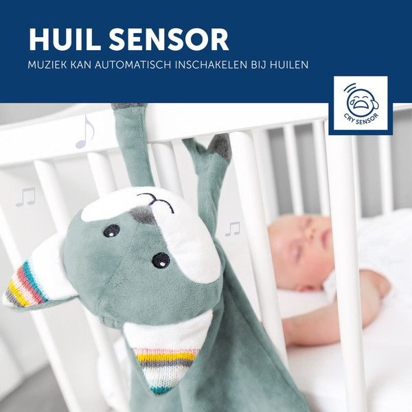 Zazu Felix de Vos Heartbeat Knuffeldoekje ZA-FELIX-01