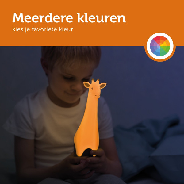 Zazu Gina Giraffe Grijs Zaklamp en Nachtlampje ZA-GINA-01