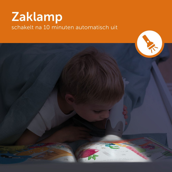 Zazu Gina Giraffe Grijs Zaklamp en Nachtlampje ZA-GINA-01
