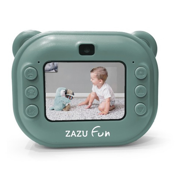 Zazu Green Instant Print Kinder Camera ZA-INSTANTCAMERA-02