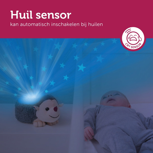 Zazu Harry de Egel Muzikale Sterrenprojector ZA-HARRY-01