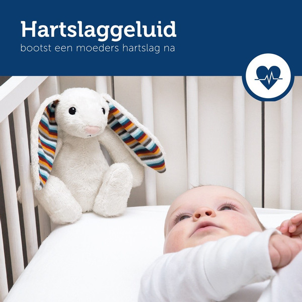 Zazu Heartbeat Bibi Konijn Knuffel met Geluid
