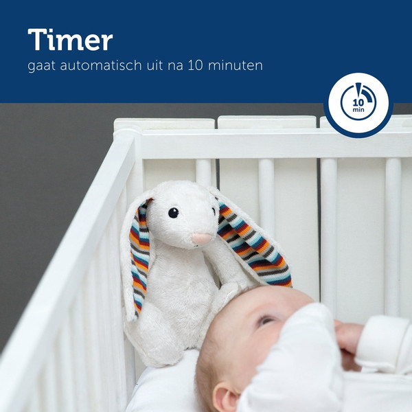 Zazu Heartbeat Bibi Konijn Knuffel met Geluid