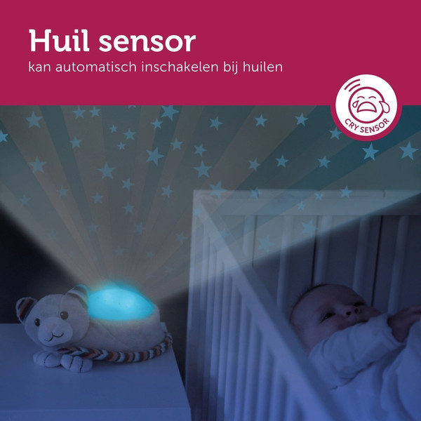 Zazu Kiki de Kat Muzikale Sterrenprojector ZA-KIKI-01