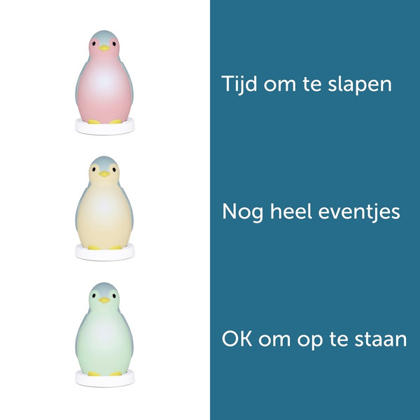 Zazu Pam de Pinguin Blauw 3 in 1 Slaaptrainer ZA-PAM-02