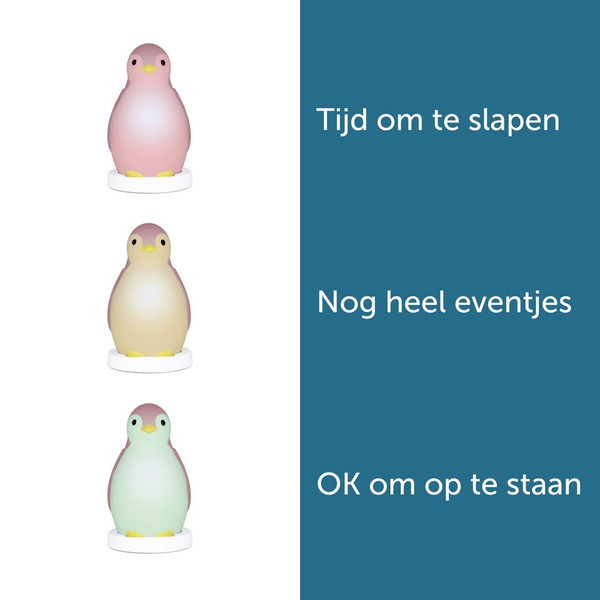 Zazu Pam de Pinguin Roze 3 in 1 Slaaptrainer ZA-PAM-03
