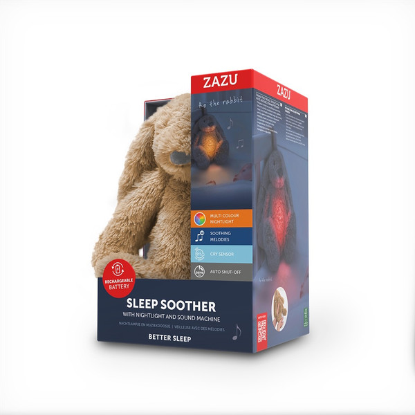 Zazu Ro het Konijn Beige Knuffel met Nachtlampje ZA-RO-01