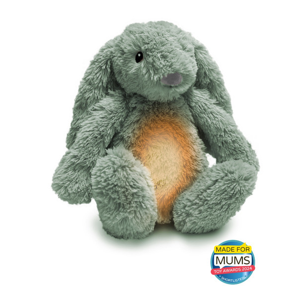 Zazu Ro het Konijn Green Knuffel met Nachtlampje ZA-RO-02