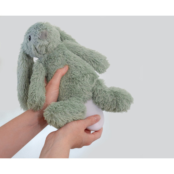 Zazu Ro het Konijn Green Knuffel met Nachtlampje ZA-RO-02