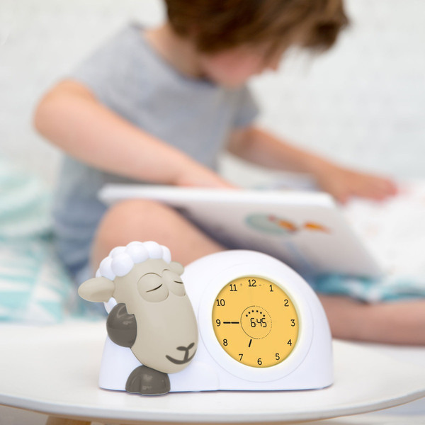 Zazu Sam Schaap Taupe Kinderwekker en Slaaptrainer