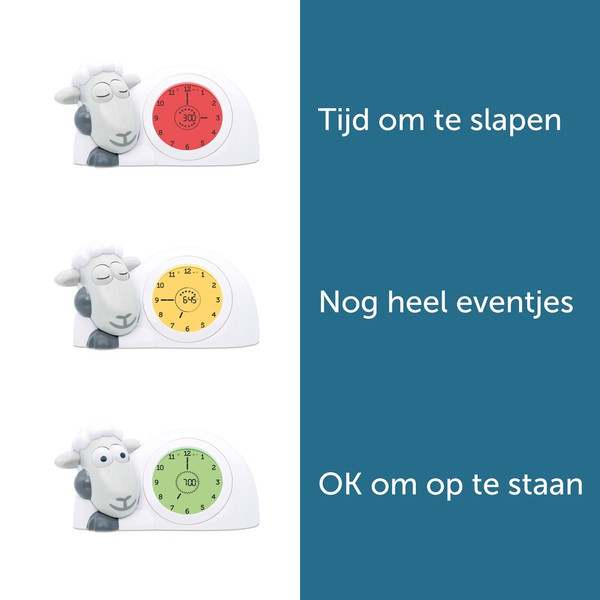 Zazu Sam Slaaptrainer Schaap Zilver Kinderwekker Limited Edition