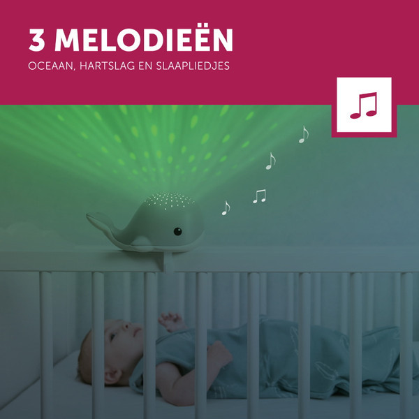 Zazu Wally Roze Muzikale Babyprojector ZA-WALLY-03