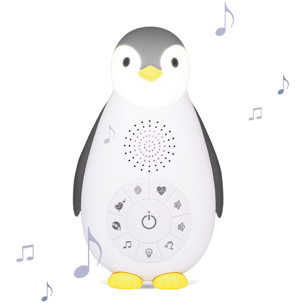 Zazu Zoe de Pinguin Grijs 3 in 1 Muziekdoosje ZA-ZOE-01