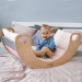 Luna Toys Roze Matras voor Schommelstoel LU-36936