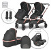 Lorelli Reya Black 3-in-1 Kinderwagen incl. Autostoel 1002195-2401