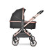 Lorelli Reya Black 3-in-1 Kinderwagen incl. Autostoel 1002195-2401