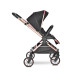 Lorelli Reya Black 3-in-1 Kinderwagen incl. Autostoel 1002195-2401