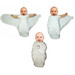 Bo Jungle Baby Wrap Grey Large Wikkeldeken B170510