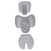 Bo Jungle B-Snooze Taupe 3 in 1 Universeel Kussen B180100