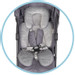 Bo Jungle B-Snooze Taupe 3 in 1 Universeel Kussen B180100