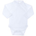 Petit Villain 2 Stuks Bio Uni Wit Maat 44 Lange Mouw Romper