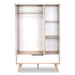 Babykamer Marloes Wit: Ledikant, Commode & 3-Deurskast
