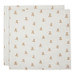 Jollein Teddy Bear 115 x 115 cm Hydrofiel Multidoek 2 Stuks 535-852-66095