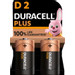 Duracell Plus D Batterijen 2008764