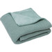 Jollein Basic Knit Forest Green / Fleece 75 x 100 cm Wiegdeken 517-511-65219