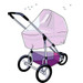 Babsana Luxe Wit Klamboe Voor Kinderwagen TB-1015