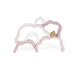 Label Label Cloud Roze Houten Regenboog Puzzel LLWT-25286