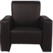 MamaLoes Jamie Zwart Leren Kinderfauteuil ML040707