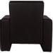 MamaLoes Jamie Zwart Leren Kinderfauteuil ML040707