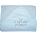 Petit Villain Ik Ben Een Prinsje! Blauw Badcape