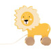 Tryco Houten Leeuw Trekfiguur TR-303022
