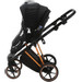 Adamex Belissa Special Edition Black/Rose 2-in-1 Kinderwagen PS-571
