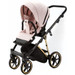 Adamex Belissa Special Edition Pink/Gold 2-in-1 Kinderwagen PS-540