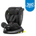 Ding Aiden Black 40-150 cm 360° i-Size Autostoel - Set van 2