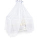 Albero Mio Voile White 450x200 cm Sluier met Strik