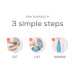 Angelcare 12-pack Navulcassette incl. Witte Dress Up Luieremmer