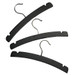 Babsana Kledinghangers Hout Zwart per 3 Stuks TB-2104
