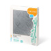 Baby Ono Bamboo Knitted Hearts Grijs 75x100 cm Wiegdeken 1478/02
