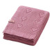 Baby Ono Bamboo Knitted Hearts Roze 75x100 cm Wiegdeken 1478/01