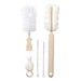 Baby Ono Beige Fles & Speen Borstel Set