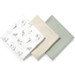 Baby Ono Crinkled Groen/Creme 3 Stuks Hydrofiel Luiers