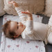 Baby Ono Crinkled Oudroze/Creme 3 Stuks Hydrofiel Luiers