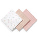 Baby Ono Crinkled Roze/Beige 3 Stuks Hydrofiel Luiers