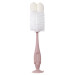Baby Ono Roze Flessenborstel met Spons & Zuignap