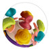 Baby Ono Sensory Star Bal 6-in-1 Bijtspeeltje 1585